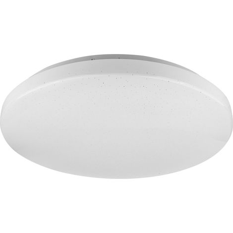 Plafonnier LED Rabalux Rob 38 cm 32W 4000K blanc étoilé (1/4)