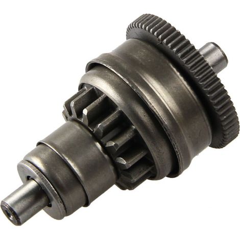 Engrenage de démarreur Ensemble d'engrenage d'embrayage de démarreur pour cyclomoteurs GY6 50/80CC Scooter ATVlanceur demarreur (1/2)