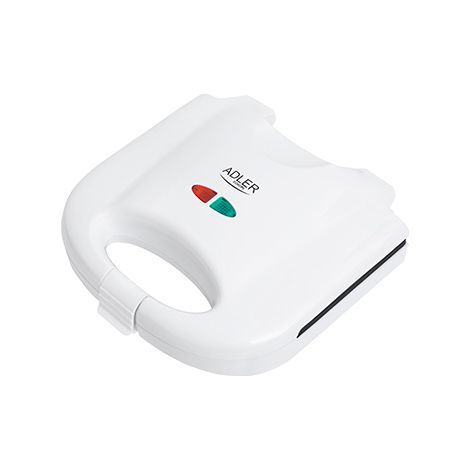 Macchina per sandwich Adler AD 301 bianca 750 watt 2 pezzi (1/5)