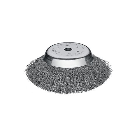 Tête Brosse Conique Fils Acier Endulé Pour Débroussailleuse Stihl, Dolmar, Echo, Jonsered, Solo De 1 Cv (0,7 Kw) à Max 2,5 Cv (1