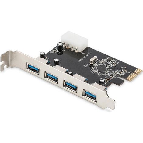 Digitus Adaptador USB USB USB 2.0 SuperSpeed USB 3.0 PCI Express 2.0 x1 (1/4)