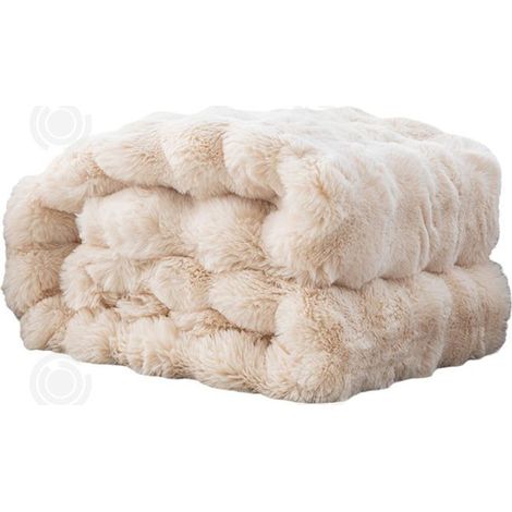 1 pièce Couverture flanelle, polaire douce et chaude, couverture canapé lit 130x160 cm pour intérieur et voyage