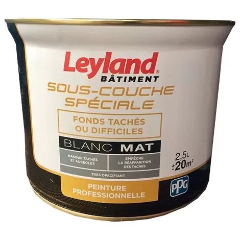 LEYLAND Sous-couche spéciale Fonds tâchés ou difficiles 2,5 L