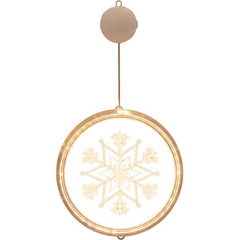 Guirlande Lumineuse De Noël - Guirlande À LED Sans Fil Sur Pile - Pour Décoration Mur Fenêtre Jardin Terrasse - 1 Pièce (1/5)