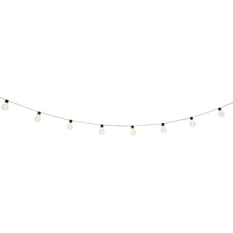Kette Strend Pro Garden, Glühbirne, Solar, 10x LED, 2,7+3 m (1/5)