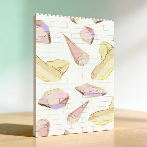 Cadre photo en briques à faire soi-même, cadeaux pour elle, lui, amoureux et couples (1/5)