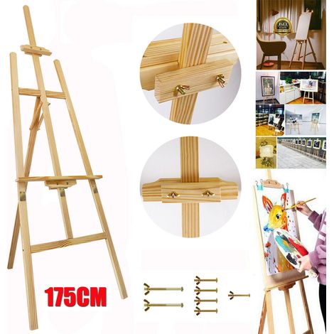 Chevalet Atelier Chevalet sur pied Chevalet de table Bois Chevalet en bois Art (1/4)