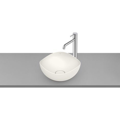 ROCA A327A15620 OHTAKE Lavabo de Sobre Encimera Fineceramic Color Blanco Mate - ref: A327A15620 (1/2)