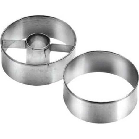 Set de 2 emporte-pièces pour biscuits ronds 631174