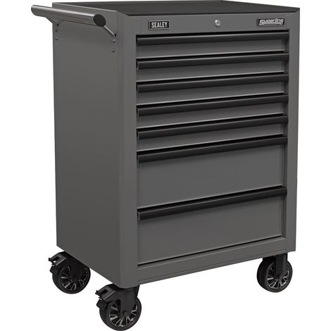 Sealey AP26479TG Superline PRO® Rollcab 7 Drawer - Grey/Black