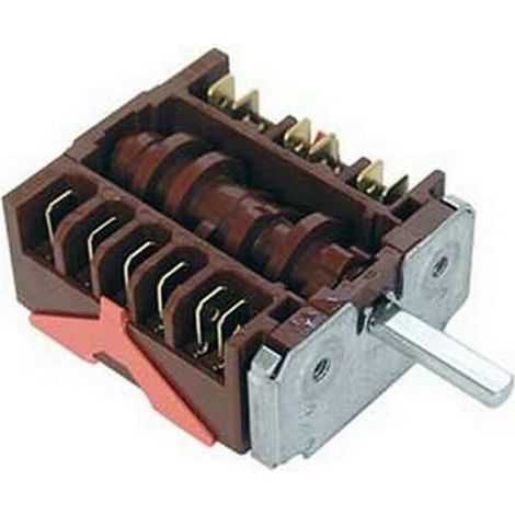 Commutateur électrique (223181-33245) (42814656, 46.25866.521) Four, cuisinière 2231818426332349877 CANDY, HOOVER, ROSIERES, IB