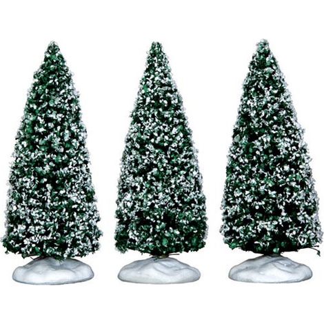 Snowy Juniper Tree Small Set of 3 Réf. 34666