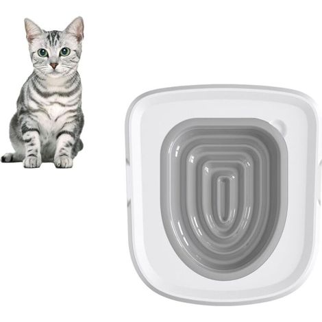 [NEVER USED] Cat potty training kit, universal reusable cat toilet trainer, cat toilet training