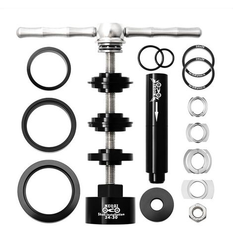 Kit de herramientas para quitar e instalar el soporte del pedalier de la bicicleta, extractor de soporte del pedalier de la bicicleta para BB86 / BB30 / BB91 / BB92 / PF30 (1/4)
