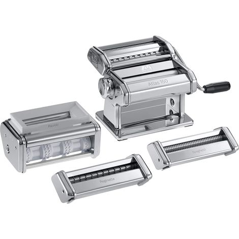 Macchina per pasta Multipast Wellness Acciaio Cromato, Argento