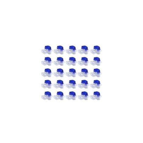 Juego de conectores de cable para cortacéspedes robóticos: 50 conectores rellenos de gel para extender o reparar cables eléctricos de bajo voltaje para cortacéspedes automáticos. Impermeables, seguros