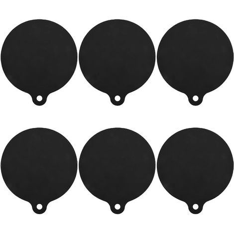 Lot de 6 tapis de cuisson à induction antidérapants en silicone, isolants thermiques. (1/5)
