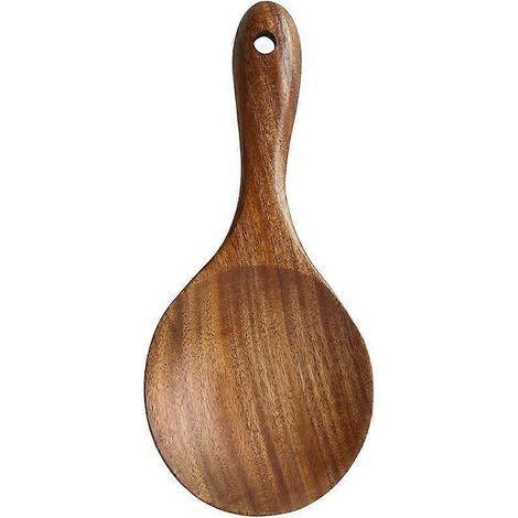 Cuillères à riz en bois, cuillères de service, ustensiles de cuisine, vaisselle pour la maison et le restaurant-M (1/3)