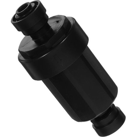 Filtre à eau pratique noir pour tuyau d'arrosage, lot de 4, pour sédiments (PP). (1/5)