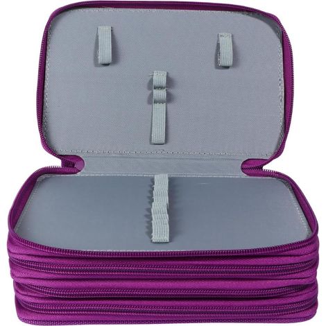 Trousse à Crayons Multifonction à 4 Couches 72 Emplacements, Grosse Capacité, pour Rangement Crayons de Couleur à L'école Bureau (1/5)