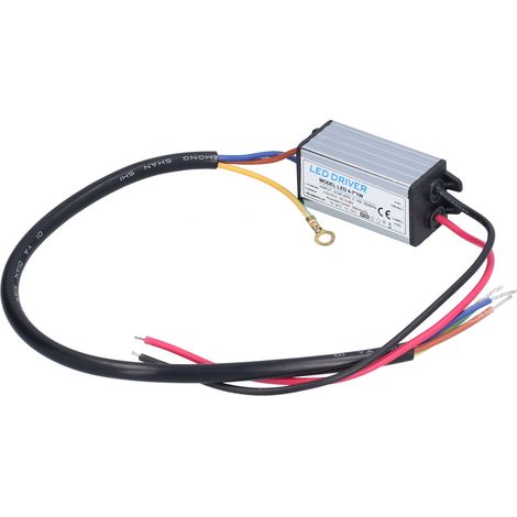 Alimentation LED AC 95-265 V vers DC 12-26 V 300 mA, transformateur d'éclairage, protection IP65 (1/5)