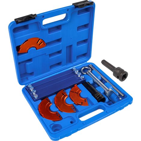 Herramienta de sincronización del motor, 4 herramientas de sujeción del árbol de levas, 4 plantillas de alineación del árbol de levas, extractor de inyectores de combustible, compatible con M152, M157 (1/5)