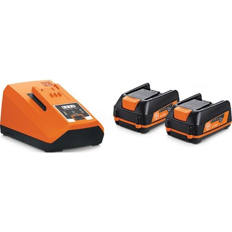Fein Akku-Starter-Set mit 2 Akkus 3 Ah, 1 Ladegerät, 12 V, für Elektrowerkzeuge (1/5)
