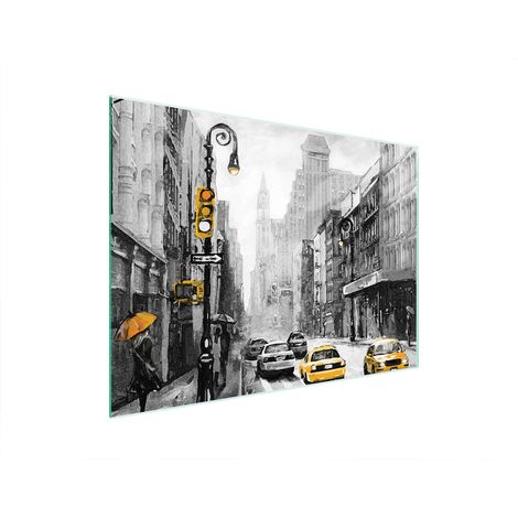 Glasschneidebrett 40x30 CITY (1/5)