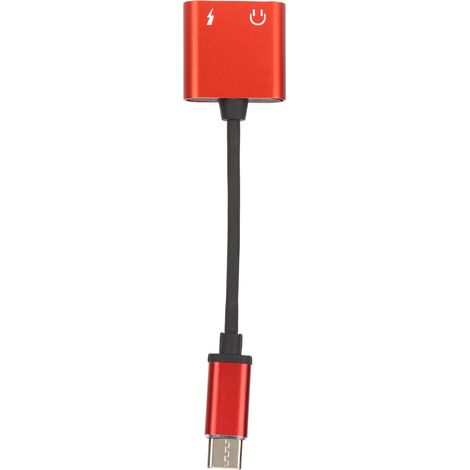 Adaptateur Audio USB-C vers Jack 3.5mm avec Port de Recharge - Convertisseur Compact pour Écouteurs
