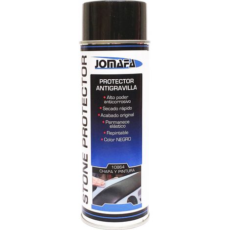 Spray ANTIGRAVILLA protector de bajos de vehiculos negro, 500ml