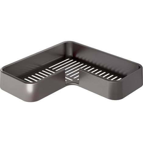 GEDY A9838100000 IL GIGLIO Porta objetos angular gun metal - ref: A9838100000 (1/2)