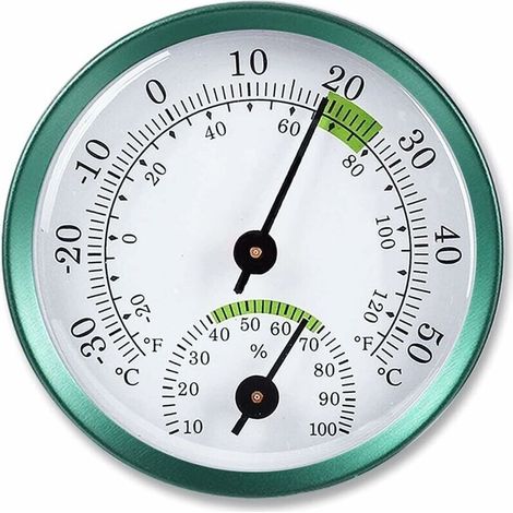 Bardusch-Haute précision hygromètre thermomètre station météorologique Mini température humidité compteur moniteur moniteur salle de cadran intérieur température humidité jauge intérieur extérieur (1/5)