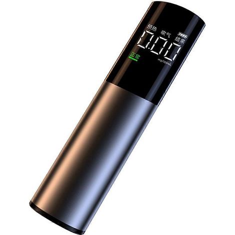 Alcoolémie avec détecteur de conduite en état d'ivresse, éthylotest numérique à écran tactile, test de vin (1/5)