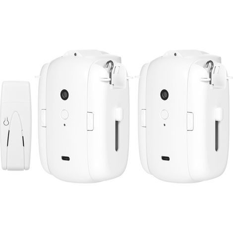 Irovami Moteur rideaux électrique intelligent – Minuterie, capteur luminosité – Idéal pour tringle I/U, maison (1/5)