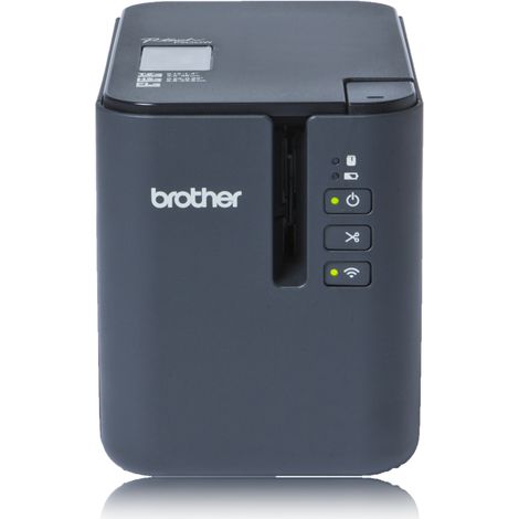 Brother PT-P900WC imprimante pour étiquettes Transfert thermique 360 x 360 DPI 60 mm/sec Avec fil &sans fil HSE/TZe Wifi