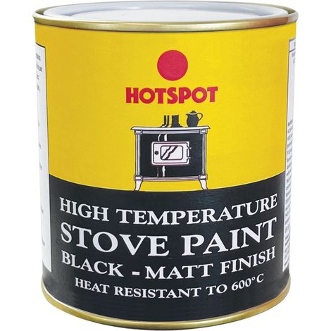 Hotspot Stove Paint Matt Black 500ml – Model HOT201040 (1/2)
