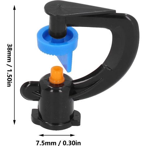 30 têtes d'arrosage suspendues de type G à réfraction à 180 degrés pour serre (1/5)