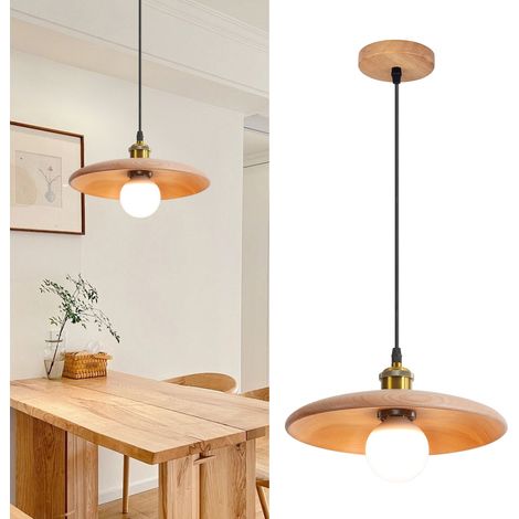 Suspension 35 cm, lustre vintage, plafonnier rétro, lampe de chevet, luminaire îlot pour cuisine, salle à manger, chambre (sans ampoule) (1/5)