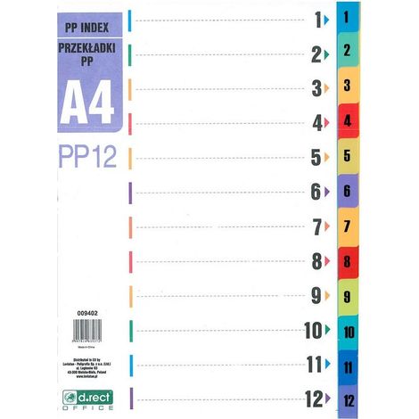 Distanziatori PP 1-12 PP12 D.rect