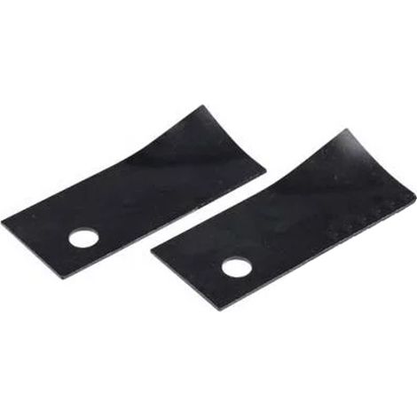 Couteaux ROVER AO3830 – jeu de 2 – Lame 120mm adaptable pour tondeuses 46/51cm – Coupe nette sans éclat (1/2)