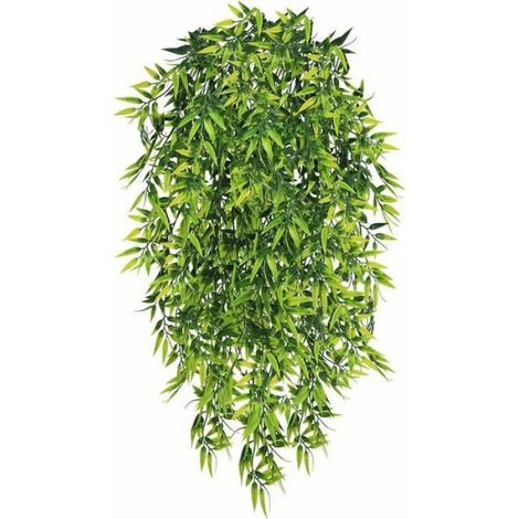 Plante Tombante Artificielle - Bambou - 80 cm - Pour Intérieur Et Extérieur - Décoration Murale Suspendue - Lot De 4 (1/4)