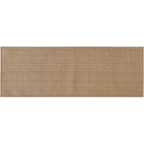 Braun, Küchenteppich 40x120 cm, Küchenläufer vor der Spüle, rutschfest, waschbar, Teppich für Küche, Büro, Waschküche