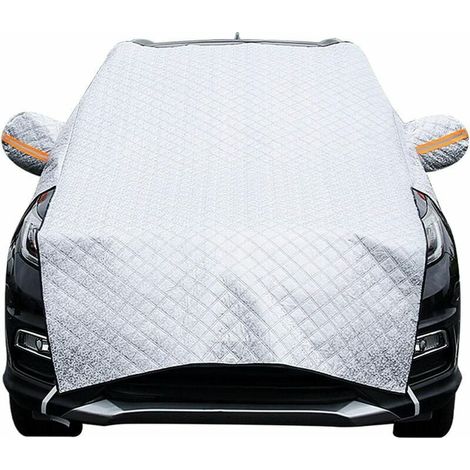Housse pare-brise hiver repliable universelle – protection anti-givre, neige et soleil pour toutes voitures, 1 unité (1/5)