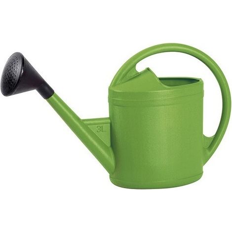 Arrosoir Ovale Parisien 3l Vert Design élégant, Capacité Idéale Pour Plantes D'intérieur. - Eda