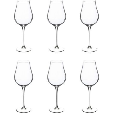 Lot de 6 Verres à Vin "Oriane" 40cl Transparent (1/3)