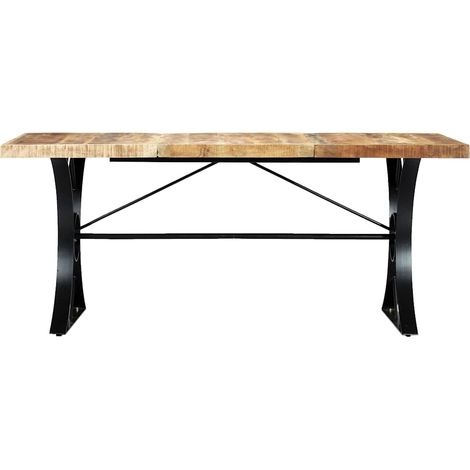 Maison Exclusive - JĂdelnĂ stĹŻl 180 x 90 x 76 cm masivnĂ mangovnĂkovĂ© dĹ™evo (1/5)