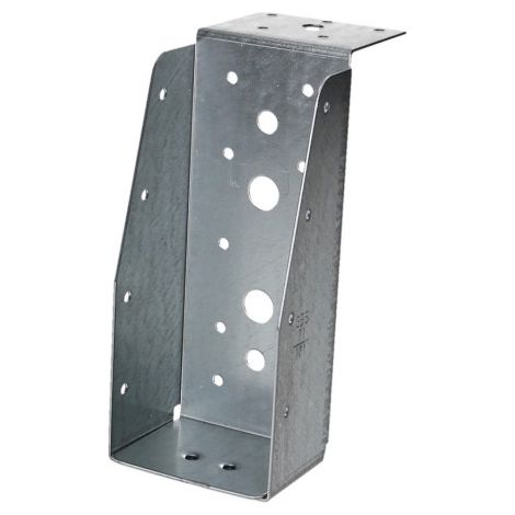 Sabot aile intérieure avec lèvre galvanisé pour poutres de 7,5 x (1/3)