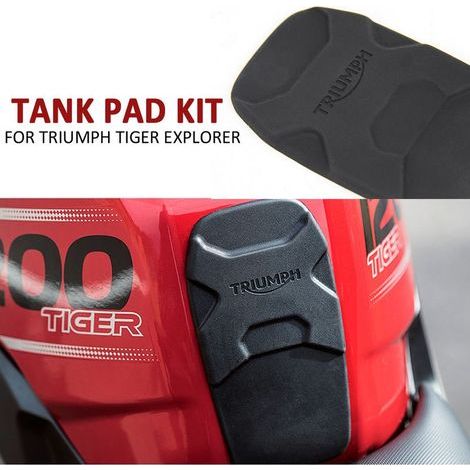 Autocollants, joints de réservoir, caoutchouc pour accessoires moto, compatibles avec Triumph Tiger 1200 XCA/XCX (1/4)