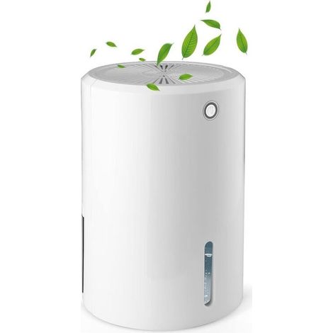 Mini Déshumidificateur Électrique, 900 ml Déshumidificateur d'Air Portable - Arrêt Automatique, Silencieux contre l'Humidité et la Moisissure pour Salle de Bain, Chambre, Bureau et Armoire (1/5)