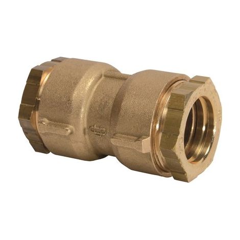 Raccord PE droit à serrage - Femelle - diamètre 50 mm - Rexuo - Huot